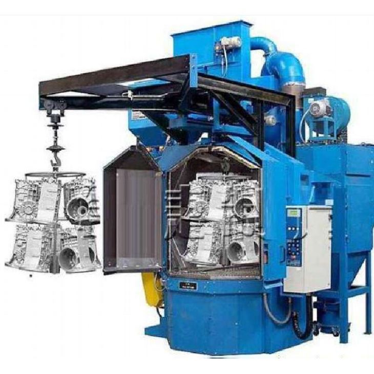 High Quality Automatic Q37 Series Single Double Hook Shot Blasting Machine