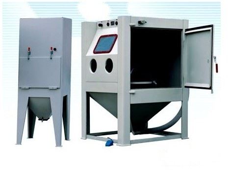 The application value of box sandblasting machine in life