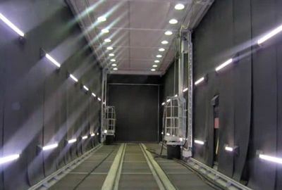 Classification of sandblasting room
