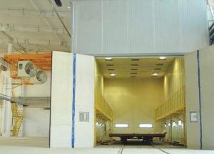 Sealed Cleaning Equipment Complex Steel Structure Sand Blasting Room/ISO Ce