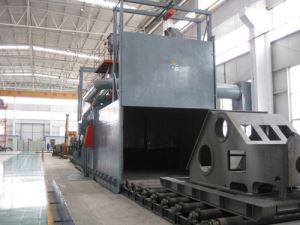 Chain Conveyor Continuous Hanging Type Shot Blasting Machine/Catenary Shot Blast Cleaning Machine Factory