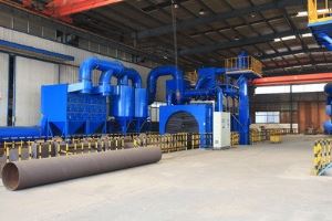 High Efficiency Tunnel Shot Blasting Machine/Sandblasting Equipment