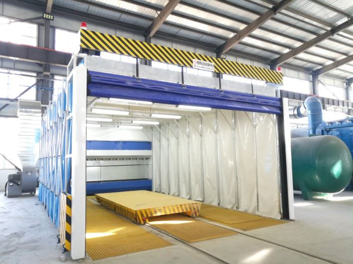 Introduction to the working principle of pneumatic recovery sandblasting room