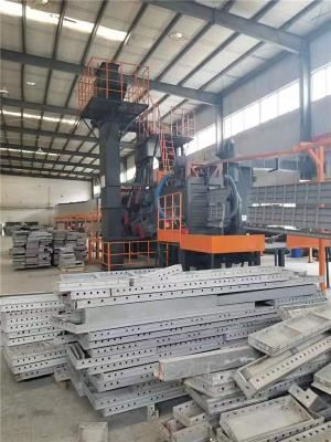 Working principle of crawler shot blasting machine (automatic feeding + unloading mechanism)