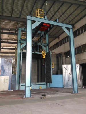 Working principle of single clasp shot blasting machine (magnetic sorting system)