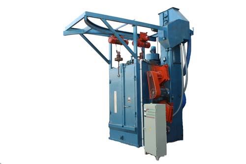 Working principle of hook shot blasting equipment (magnetic sorting system)