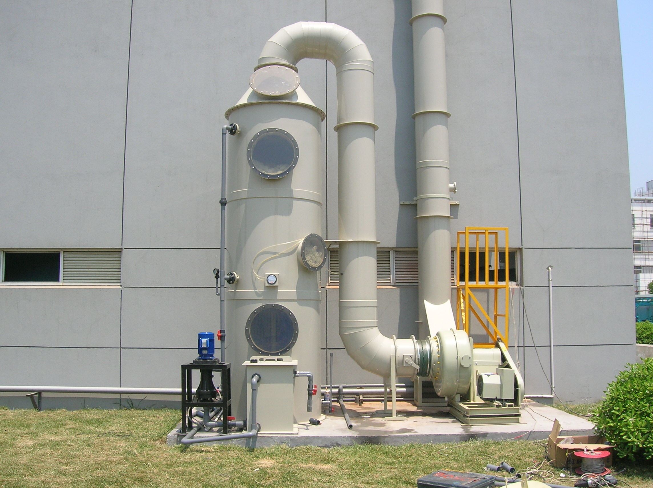 Working principle of wet dust collector (standard version)