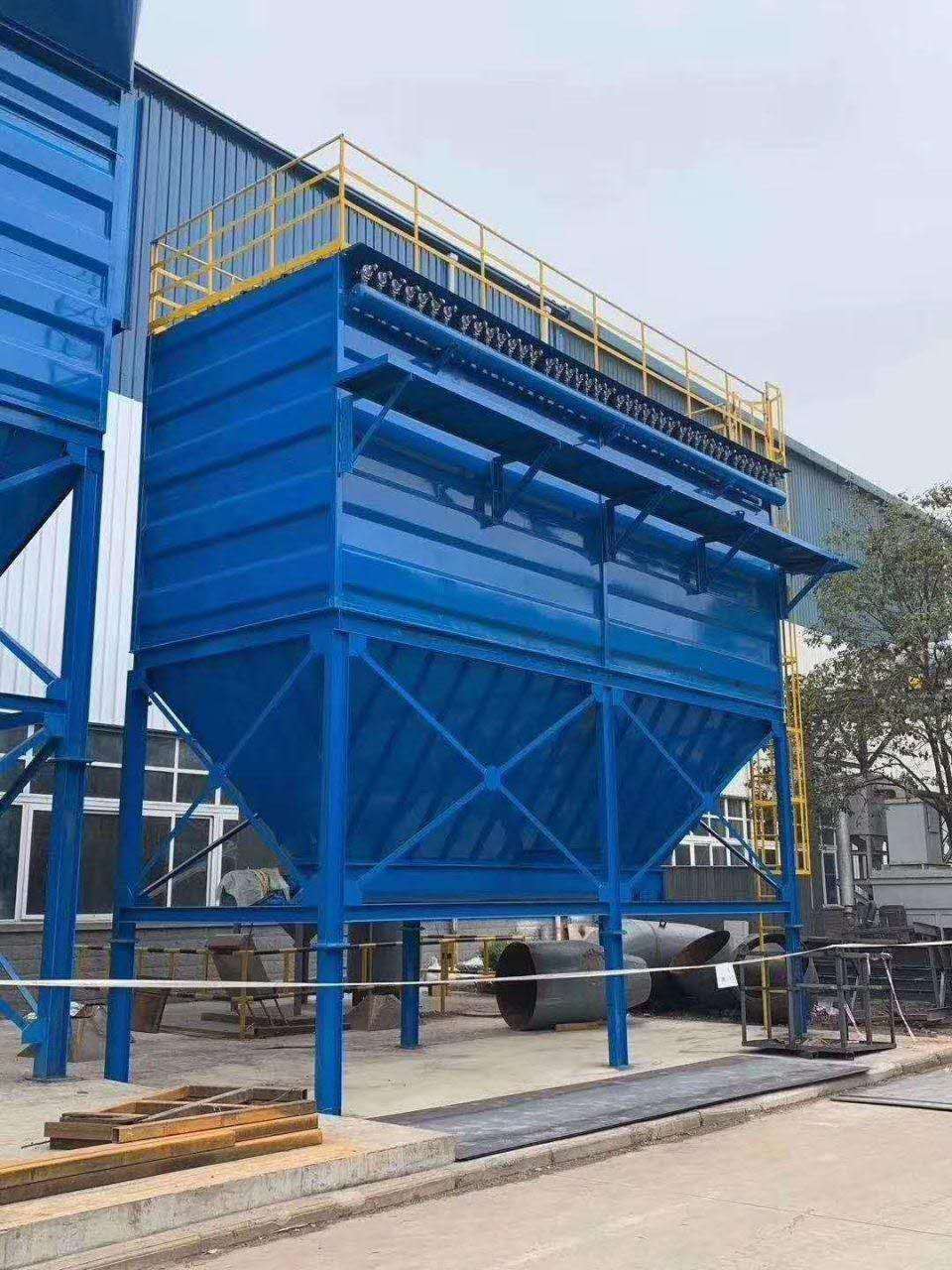 Working principle of dry filter cartridge dust collector