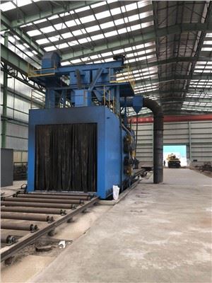 Catenary + Roller Double Conveyor System Through Type Shot Blasting Machine