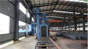 Catenary Through Type Shot Blasting Machine + Injection Line