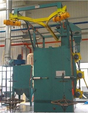 Hook Type Shot Blasting Equipment (Magnetic Sorting System)