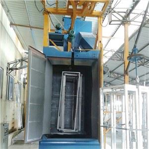 Single Clasp Shot Blasting Machine (Magnetic Sorting System)