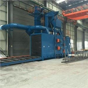 Spring Through Type Strengthening Shot Blasting Machine