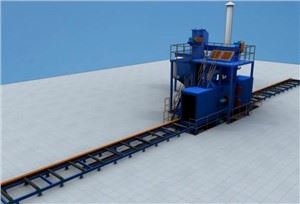 Tunnel Type Shot Blasting Machine